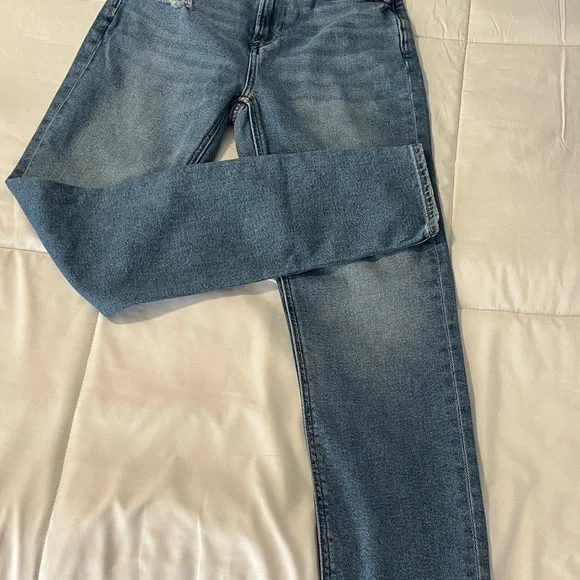 American Eagle Outfitters Light Blue Denim Jeans - Picture 6 of 10